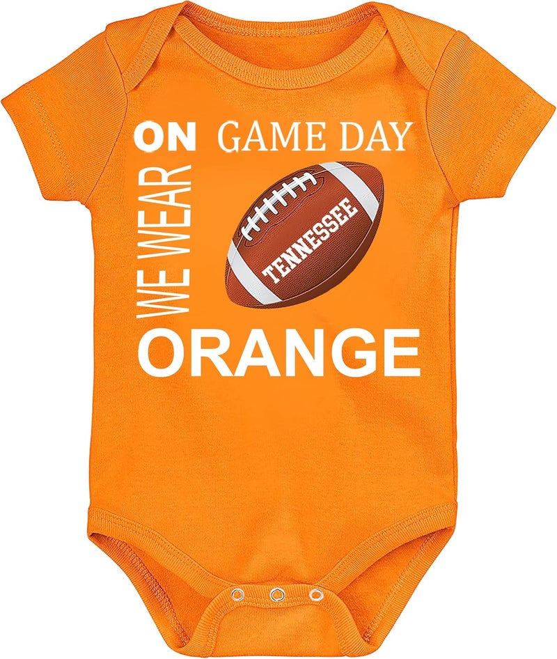 Future Tailgater Football On Game Day Baby Bodysuit for Tennessee Fans - Image 1